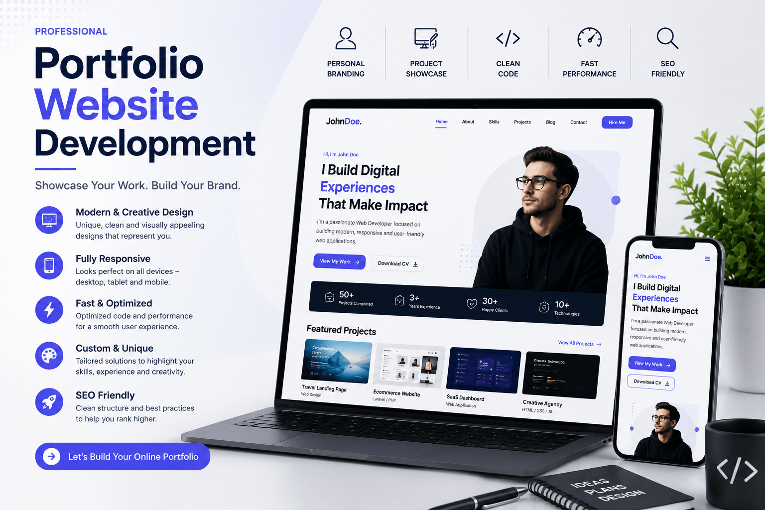 Portfolio Website Development